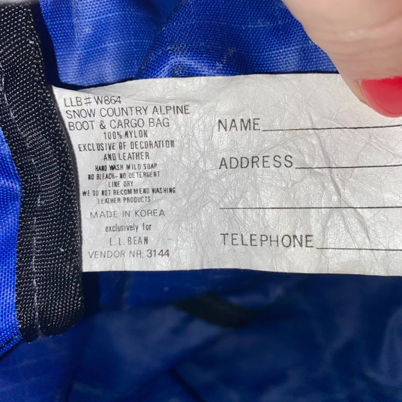 XL Vintage L L Bean Duffle Bag - Picture 6 of 13